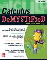 Calculus Demystified 2/E