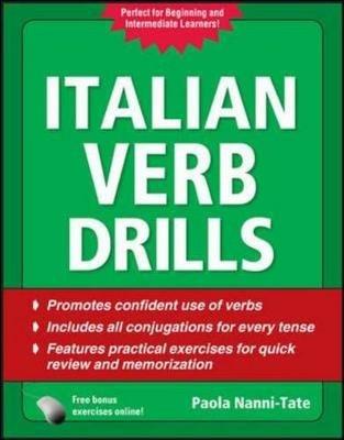 Italian verb drills - Paola Nanni Tate - copertina