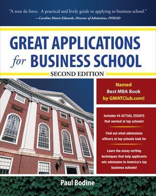 Great applications for business school - Paul Bodine - copertina