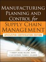 Manufacturing planning and control for supply chain management - copertina