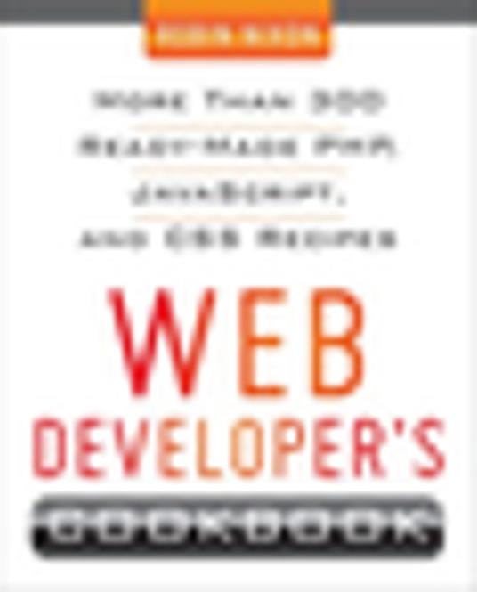 Web Developer's Cookbook