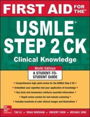 First aid for the USMLE steps ck - copertina