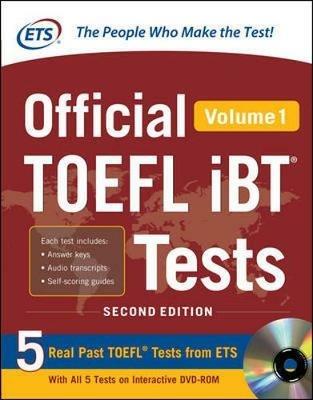 Official TOEFL IBT testes. Con DVD-ROM. Vol. 1 - copertina