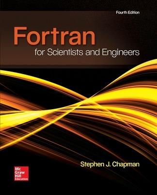 FORTRAN FOR SCIENTISTS & ENGINEERS - Stephen Chapman - cover