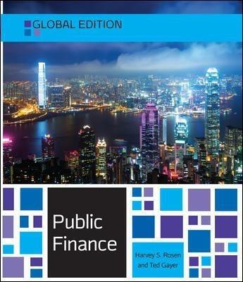 Public finance. Global edition - Harvey S. Rosen - copertina