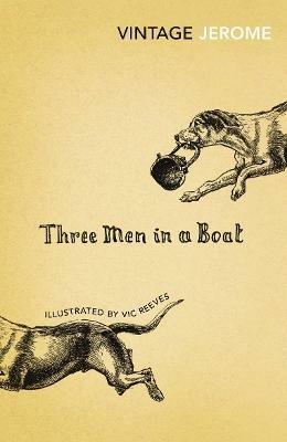 Three Men in a Boat - Jerome K. Jerome - cover