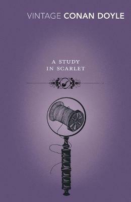 A Study in Scarlet - Arthur Conan Doyle - cover