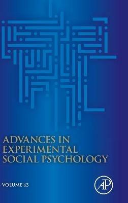 Advances in Experimental Social Psychology - cover