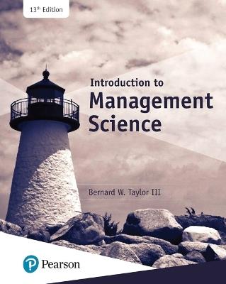 Introduction to Management Science - Bernard Taylor - cover