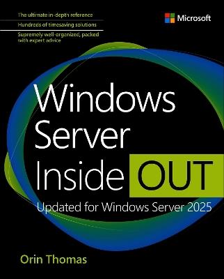 Windows Server Inside Out: Updated for Windows Server 2025 - Orin Thomas - cover