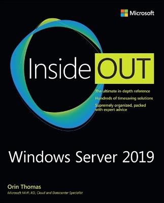 Windows Server 2019 Inside Out - Orin Thomas - cover