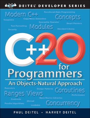 C++20 for Programmers: An Objects-Natural Approach - Paul Deitel,Harvey Deitel - cover