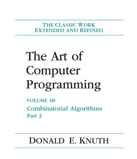 Slipcase for The Art of Computer Programming, Volumes 1-4B, Boxed Set