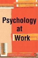 Psychology at Work - Peter B Warr - cover
