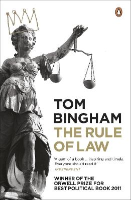 The Rule of Law - Tom Bingham - cover