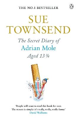 The Secret Diary of Adrian Mole Aged 13 3/4: Adrian Mole Book 1 - Sue Townsend - cover