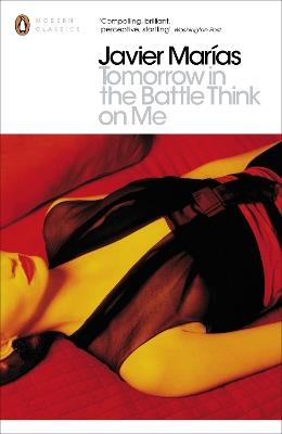 Tomorrow in the Battle Think on Me - Javier Marías - cover