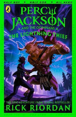 Percy Jackson and the Lightning Thief (Book 1) - Rick Riordan - cover