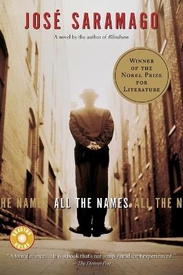 All the Names - José Saramago - cover