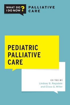 Pediatric Palliative Care - cover
