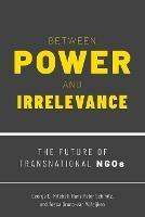 Between Power and Irrelevance: The Future of Transnational NGOs - George E. Mitchell,Hans Peter Schmitz,Tosca Bruno-van Vijfeijken - cover