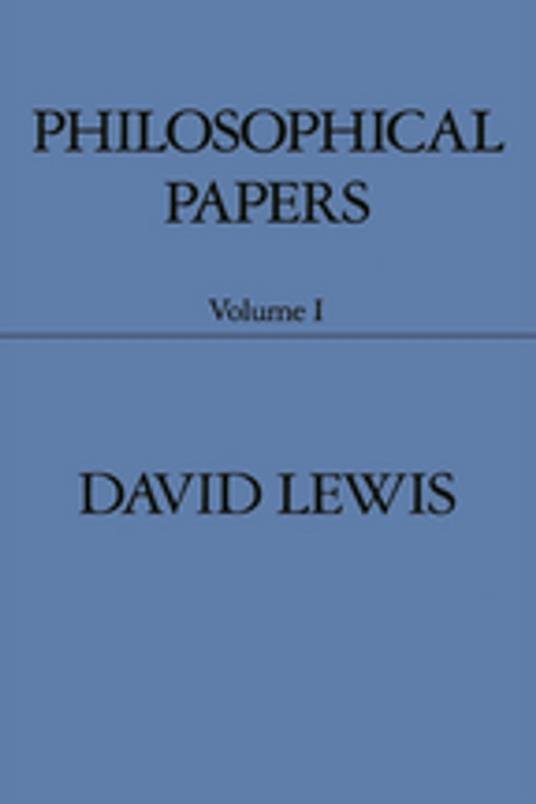 Philosophical Papers
