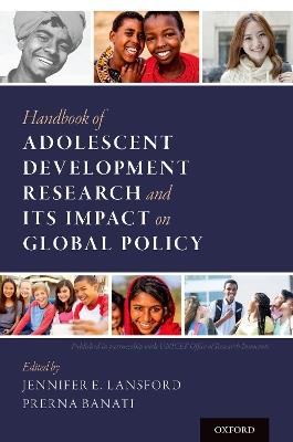 Handbook of Adolescent Development Research and Its Impact on Global Policy - cover