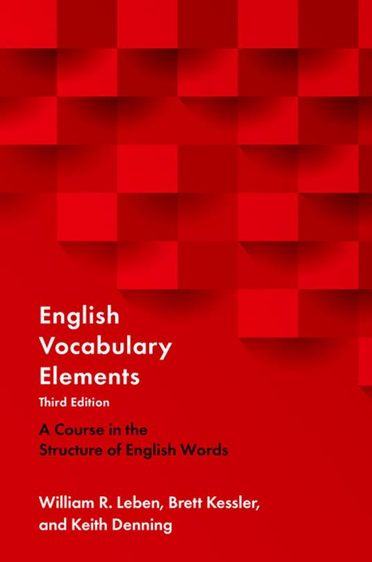 English Vocabulary Elements
