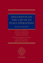 Documents on the Law of UN Peace Operations