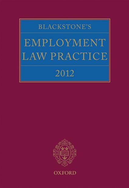 Blackstone's Employment Law Practice 2012