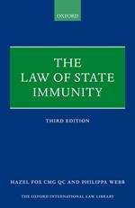 The Law of State Immunity