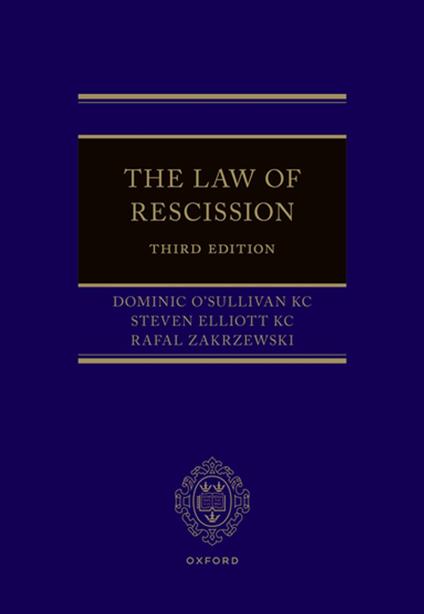 The Law of Rescission