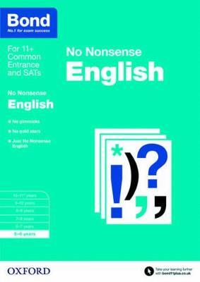 Bond: English: No Nonsense: 5-6 years - Frances Orchard,Bond 11+ - cover