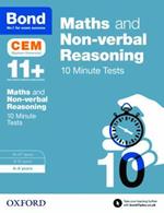 Bond 11+: Maths & Non-verbal Reasoning: CEM 10 Minute Tests (now Cambridge Select Insight): 8-9 years