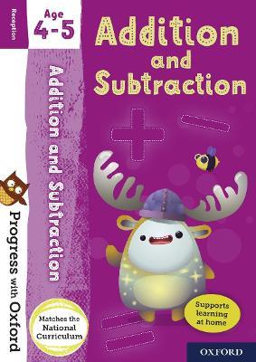 Progress with Oxford: Addition and Subtraction Age 4-5 - Giles Clare - cover