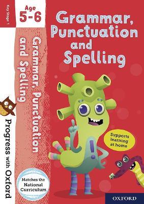 Progress with Oxford: Grammar, Punctuation and Spelling Age 5-6 - Jenny Roberts - cover