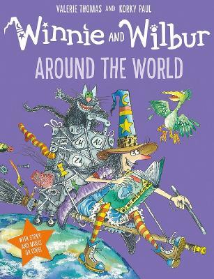 Winnie and Wilbur: Around the World - Valerie Thomas - cover