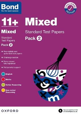 Bond 11+: Mixed Standard Test Papers: Pack 2 (for GL Assessment & other 11 plus exams) - Bond 11+,Various - cover