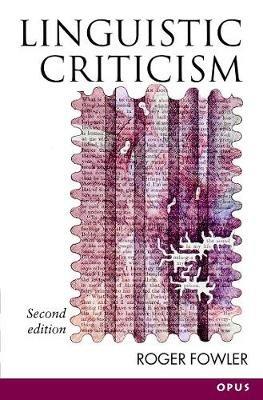 Linguistic Criticism - Roger Fowler - cover