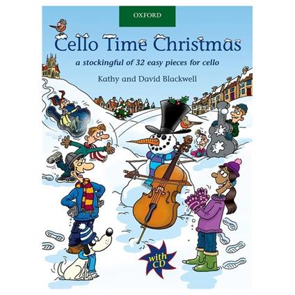  Cello Time Christmas + CD - violoncello - copertina
