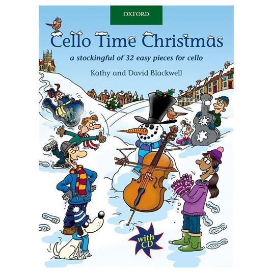  Cello Time Christmas + CD - violoncello - copertina