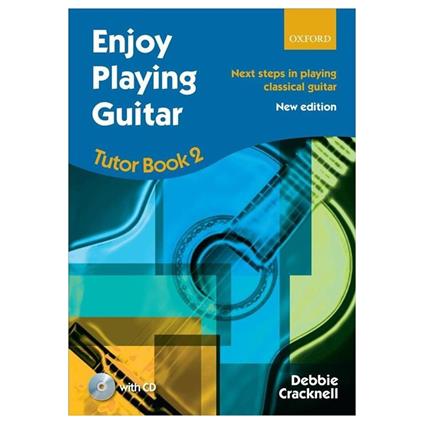  Enjoy Playing Guitar Tutor Book 2 + CD - Cracknell - Oxford University Press - copertina