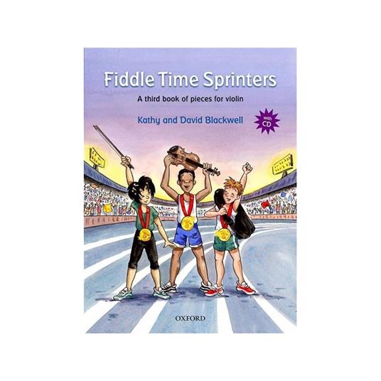  Fiddle Time Sprinters + Cd - Revised Edition Metodo di Violino Per Bambini Vol 3 - copertina