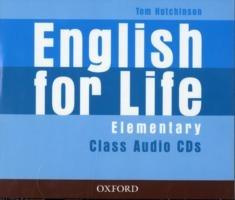 English for Life: Elementary: Class Audio CDs - Tom Hutchinson - cover