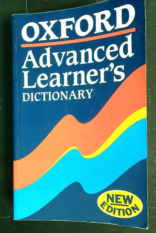 Oxford advanced learner's dictionary
