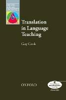 Translation in Language Teaching - Guy Cook - cover