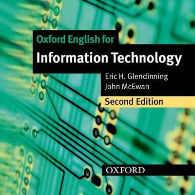 Oxford English for Information Technology Audio CD - Eric Glendinning - cover