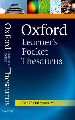 Oxford learner's pocket thesaurus - copertina
