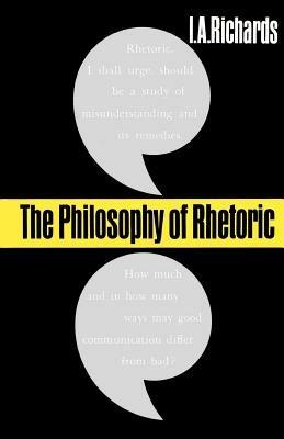 The Philosophy of Rhetoric - I. A. Richards - cover