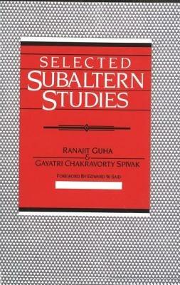 Selected Subaltern Studies - cover